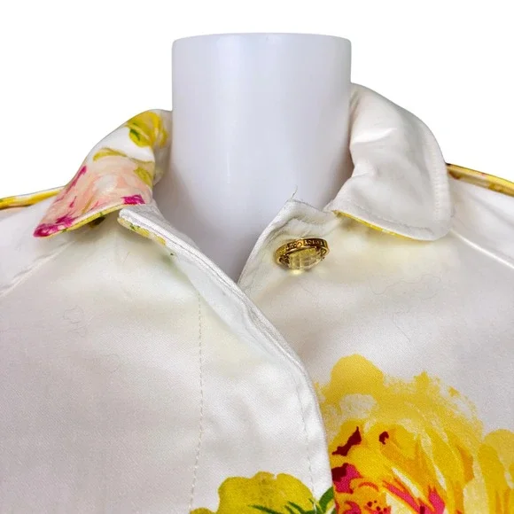 Juicy Couture  - Floral Print Jacket, Spring 2012 Collection - Small Petite - Picture 5 of 10